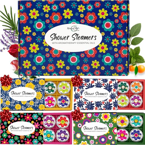 24 Natural & Organic Bath Bombs with Essential Oils & Shea Butter T9749