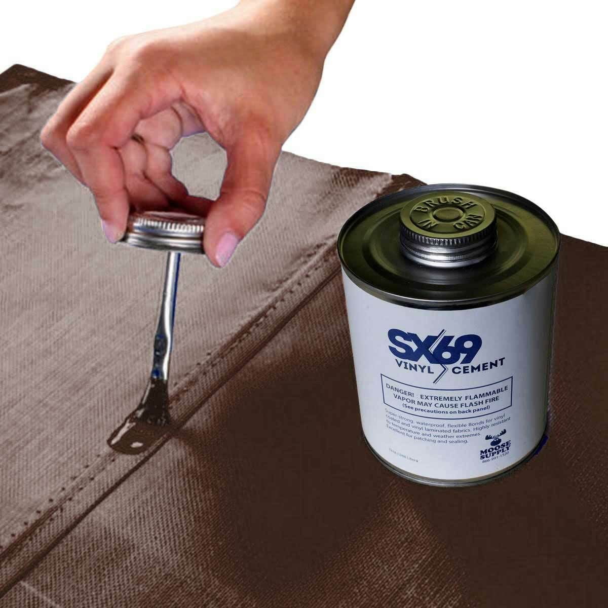 Vinyl Repair Kit with 8oz Glue E979355