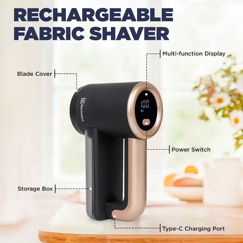 Rechargeable Fabric Shaver, Black T299