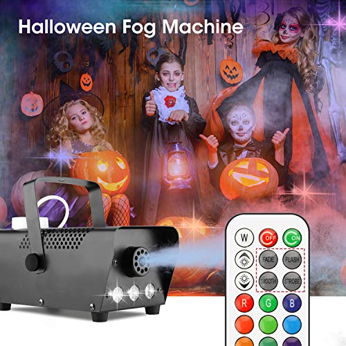 Fog Machine with 12 Colorful LED Lights G950