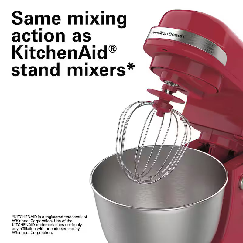 4 Quart 7-Speed Red Stand Mixer C246083