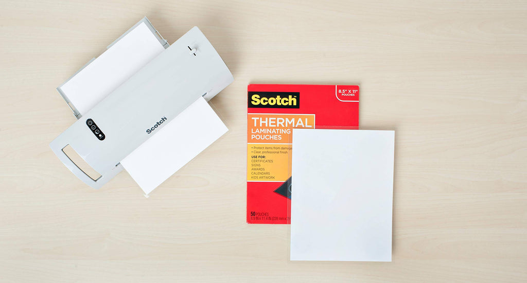 Thermal Laminating Pouches, 8.9 x 11.4-Inches, 3 Mil Thick, 200-Pack, Clear X212