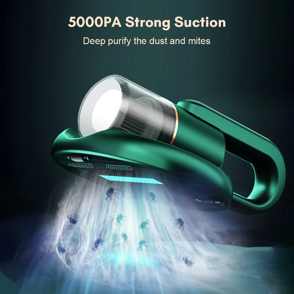 Mattress Vacuum Cleaner with HEPA Filtration and 5000PA Suction E707640