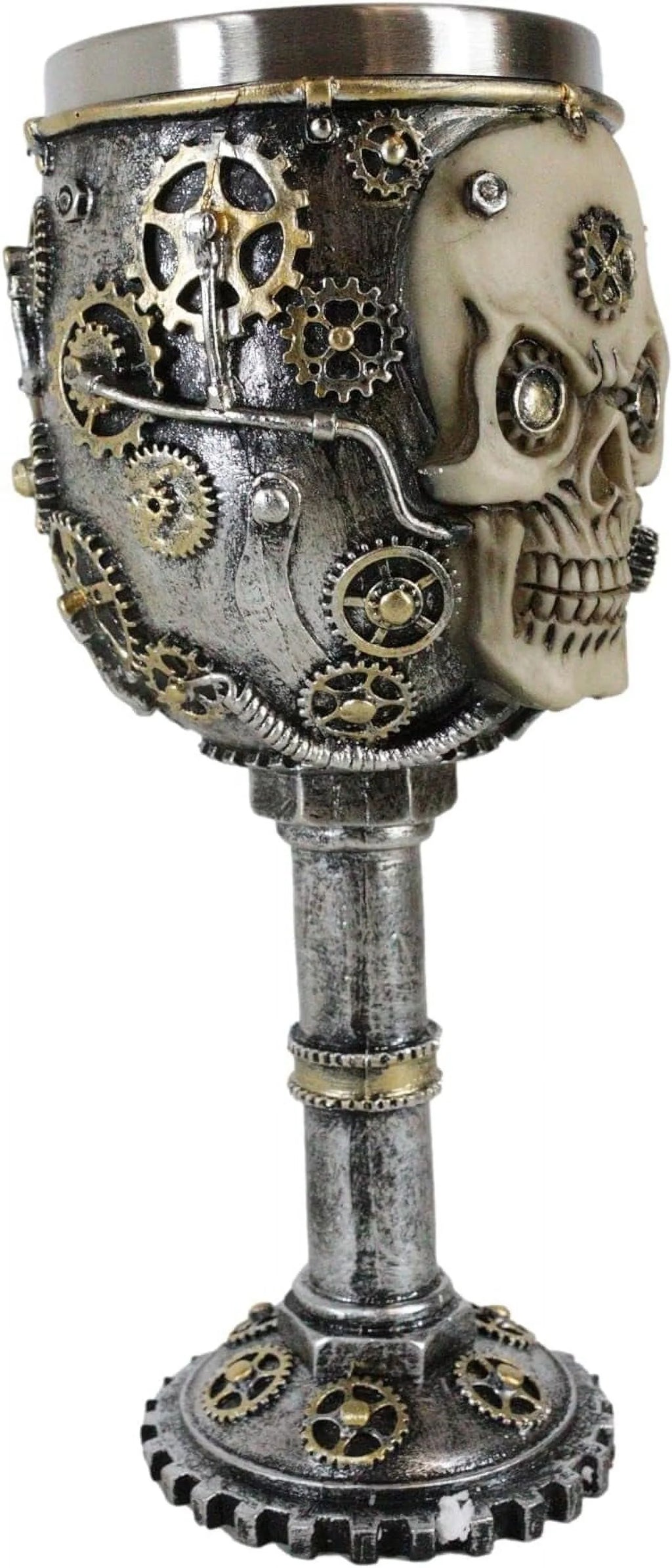 Silver 6Oz Wine Goblet Cup Figurine Y7777