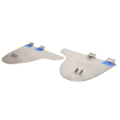 20 1/4 Inch Stainless Boat Surf Tabs (Set Of 2) W81316