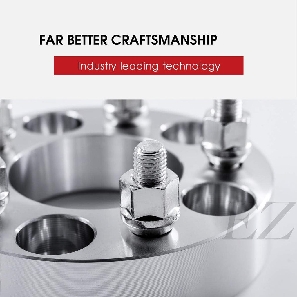 4 Wheel Adapters 5 Lug 4.5 Inch to 5 Lug 4.5 Inch 2 Inch Thick N592301