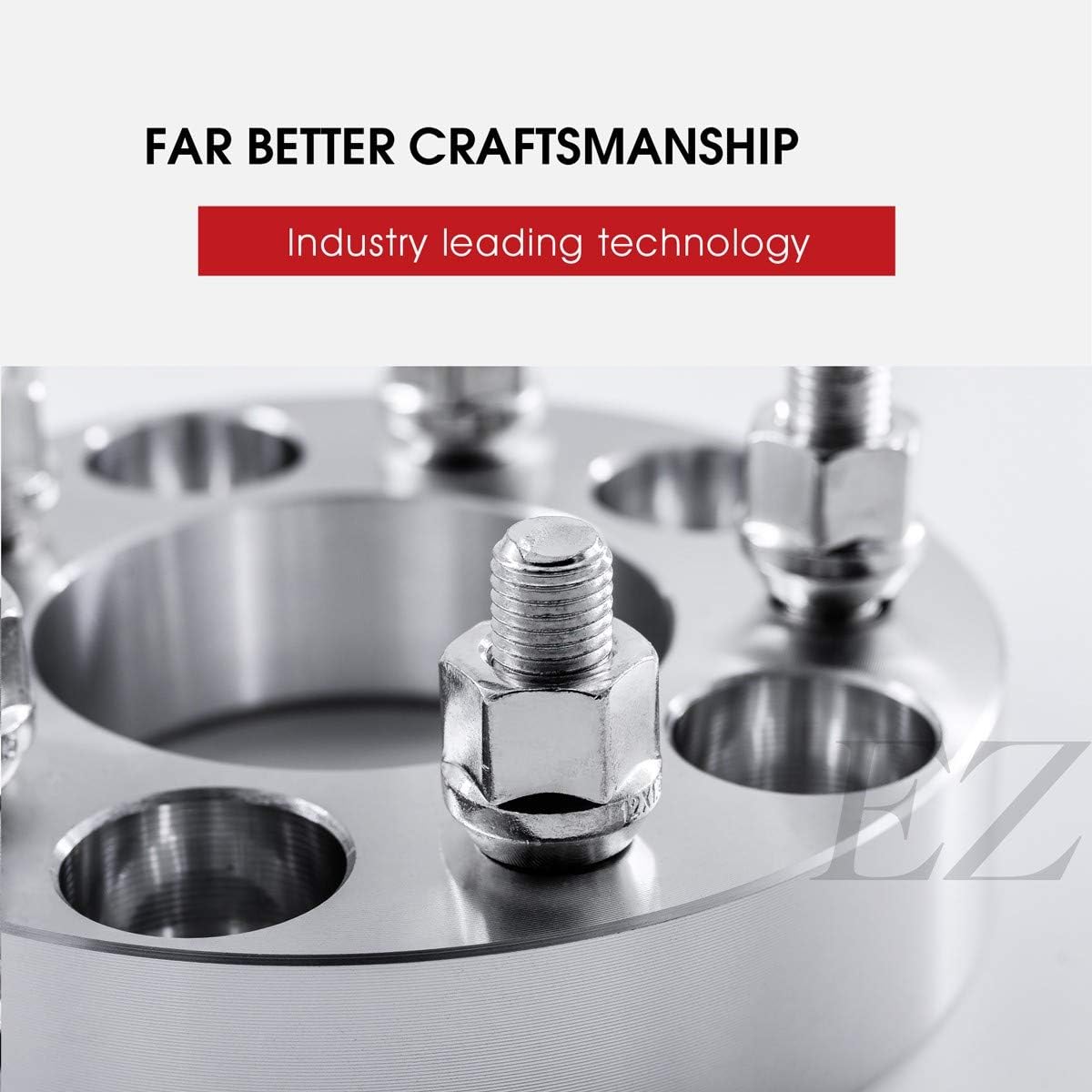 4 Wheel Adapters 5 Lug 4.5 Inch to 5 Lug 4.5 Inch 2 Inch Thick N592301
