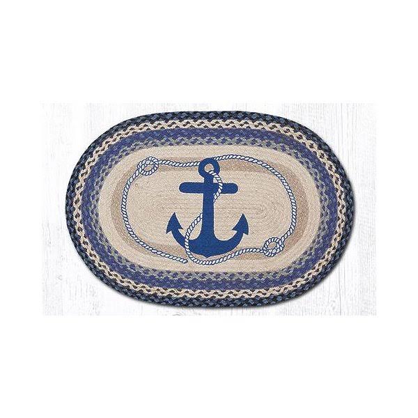 3 x 5 ft. Jute Oval Rug R48022