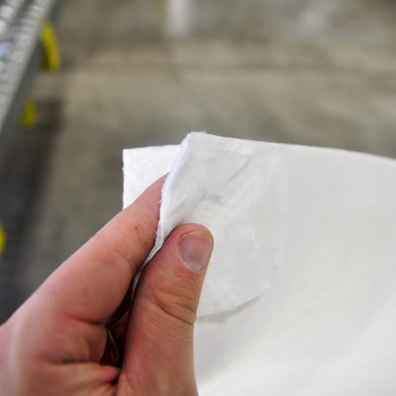 White Absorbent Pad 100/Box P2937