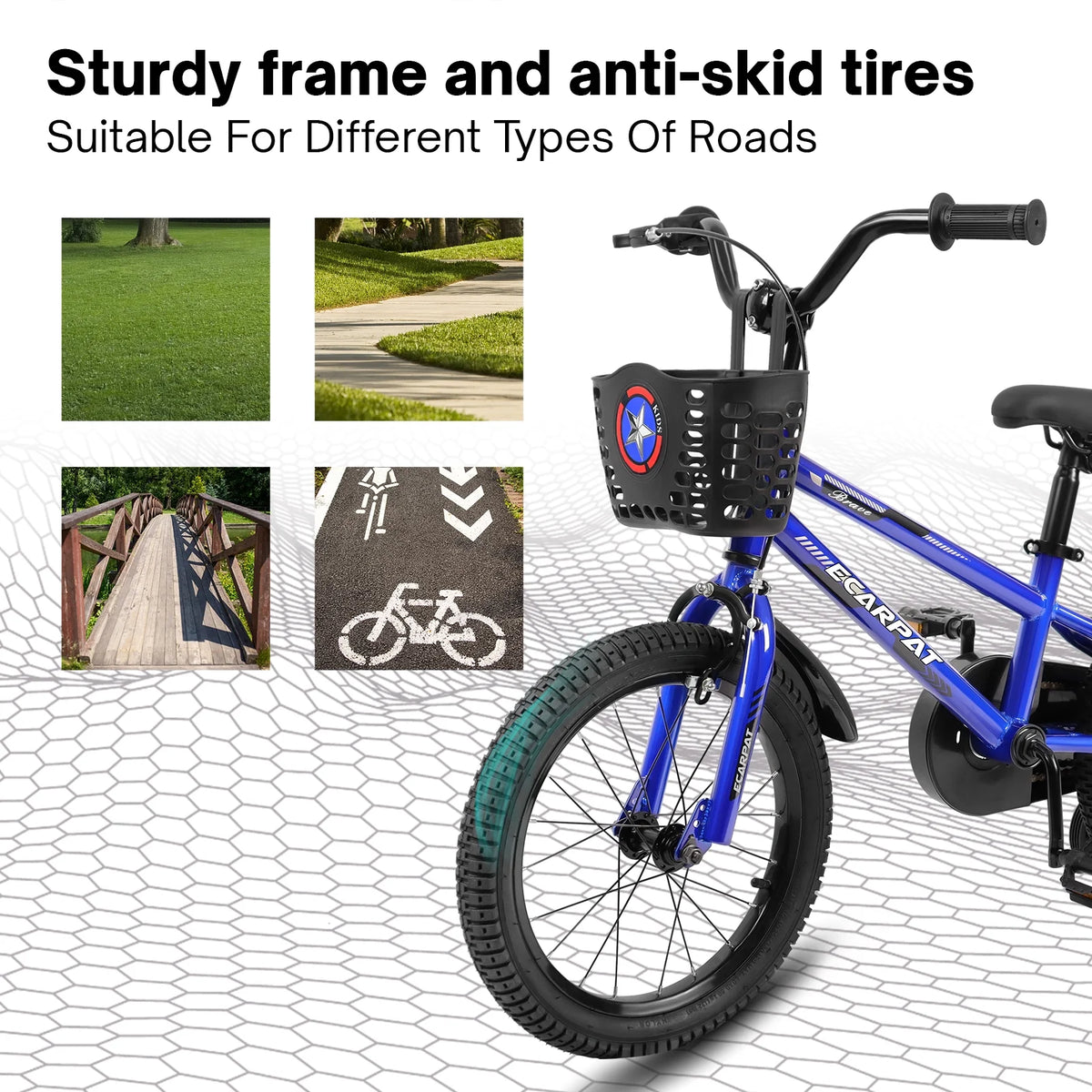 14 inch Kids Bike with Training Wheels Q203885