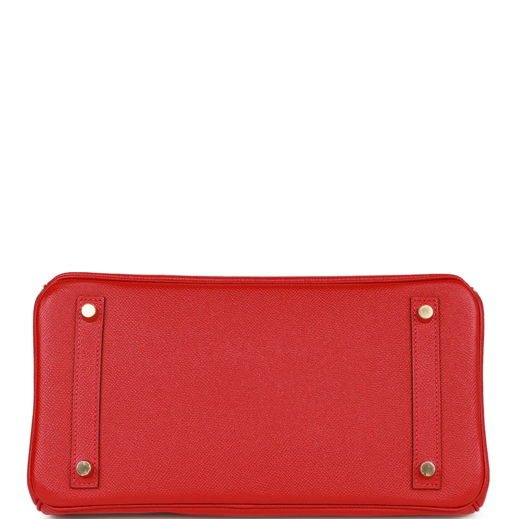 Birkin 30 Rouge Casaque Epsom Gold Hardware G43469