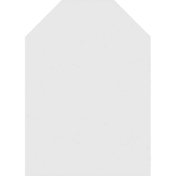 Octagonal Top Surface Mount PVC Gable Vent R585520
