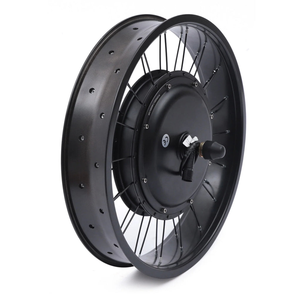 20" Electric Bicycle Front Wheel Conversion Kit Fat Tire 1000W 48V A98646