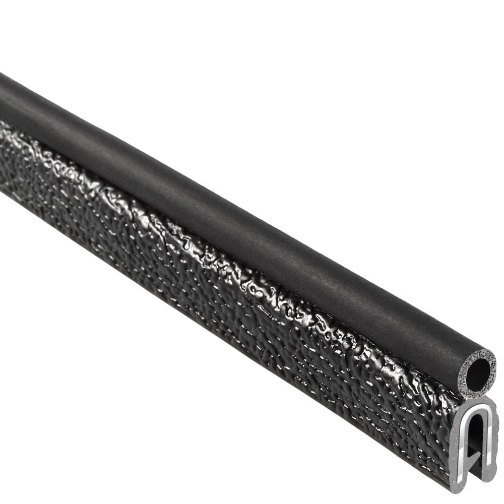 PVC Plastic Trim Seal with EPDM Rubber Seal, 25 ft Length K75806
