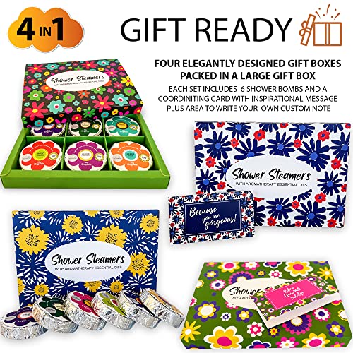 24 Natural & Organic Bath Bombs with Essential Oils & Shea Butter T9749