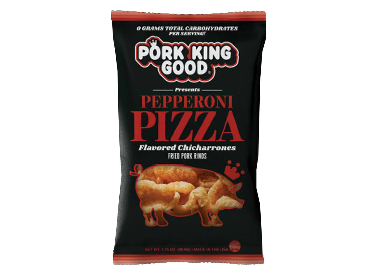 Pepperoni Pizza Pork Rinds 12-Pack 1.75 oz W555391