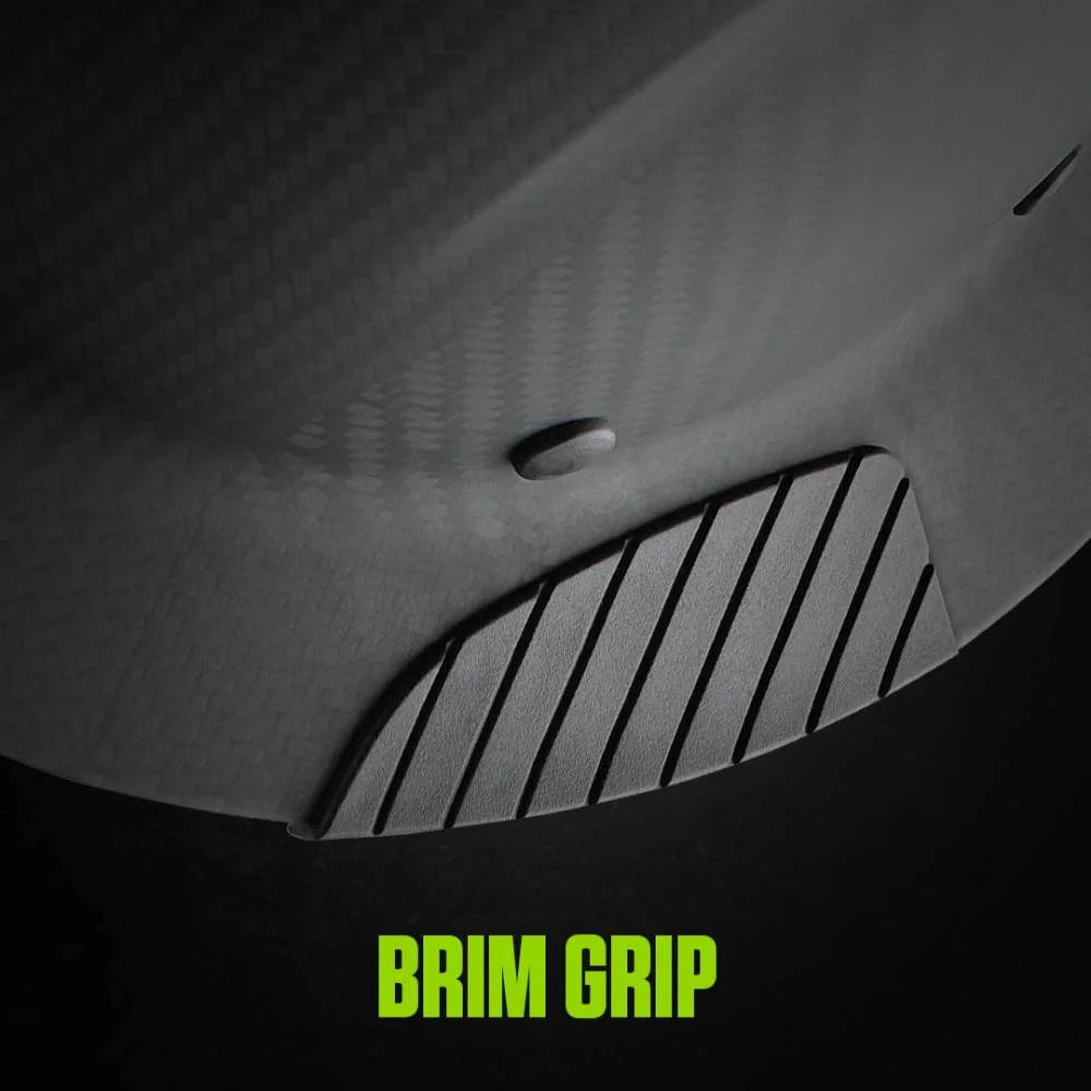 Black Fiber Resin Full Brim Hard Hat I164671