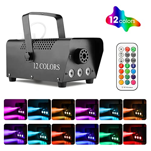 Fog Machine with 12 Colorful LED Lights G950