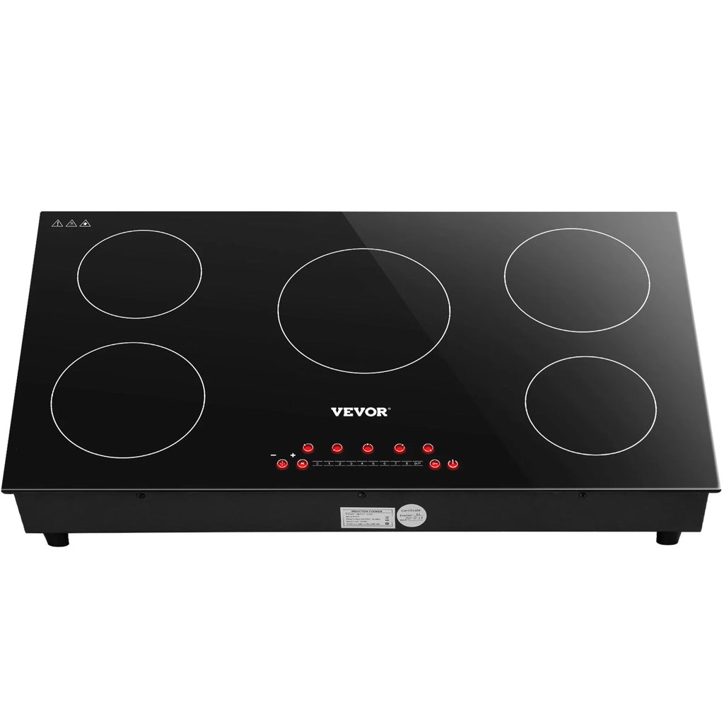 5 Burners 35 Inch Electric Induction Cooktop S78915