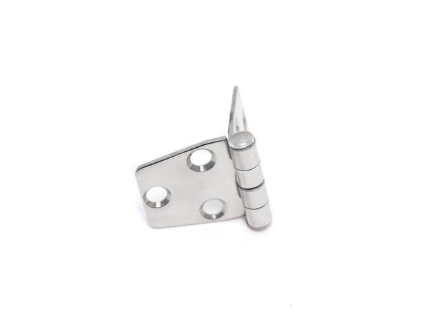 Polished Stainless Steel Marine Grade Door Hinges 3 x 1.5 Inches Set of 50 J96082