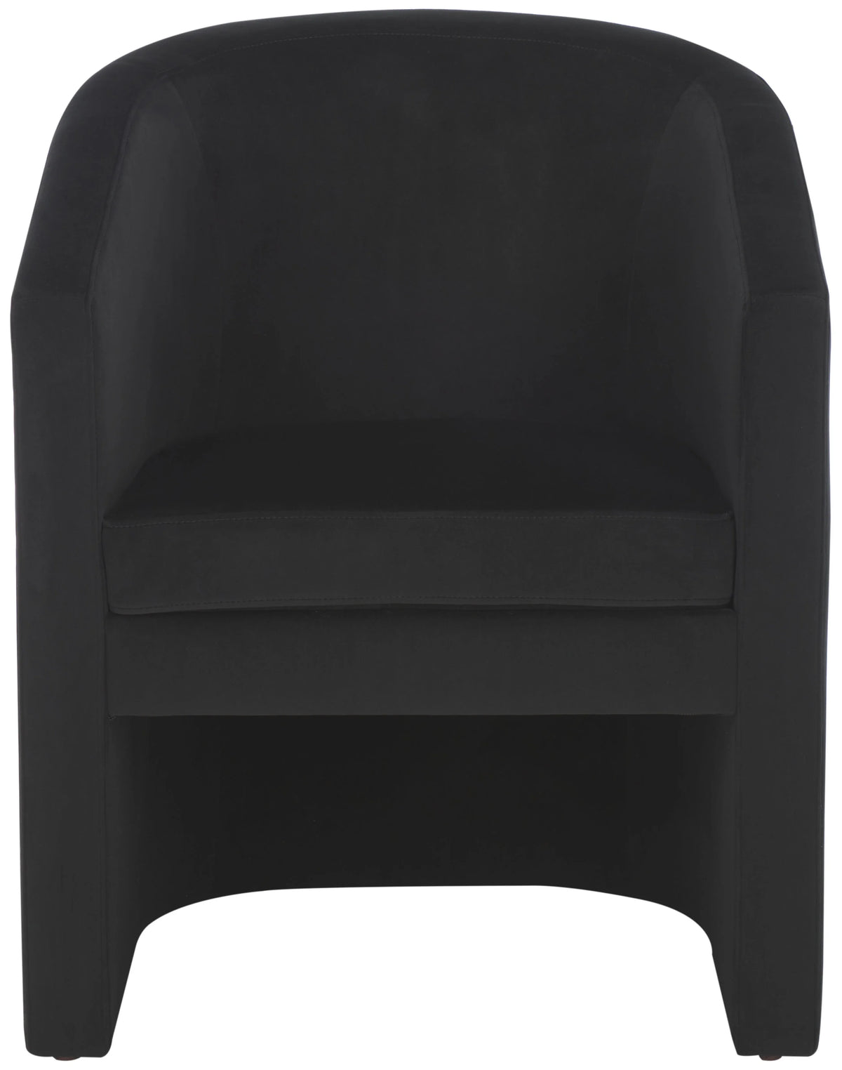 Black Velvet Accent Chairs K64458