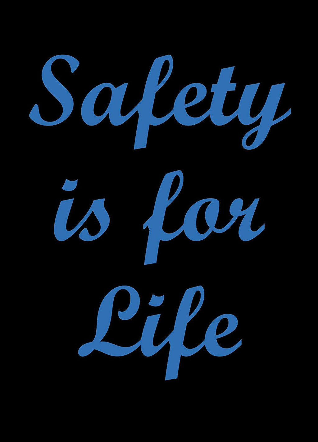 Safety Message Mat 3/8 x 22 Thick 3 x 5 Black Q4608