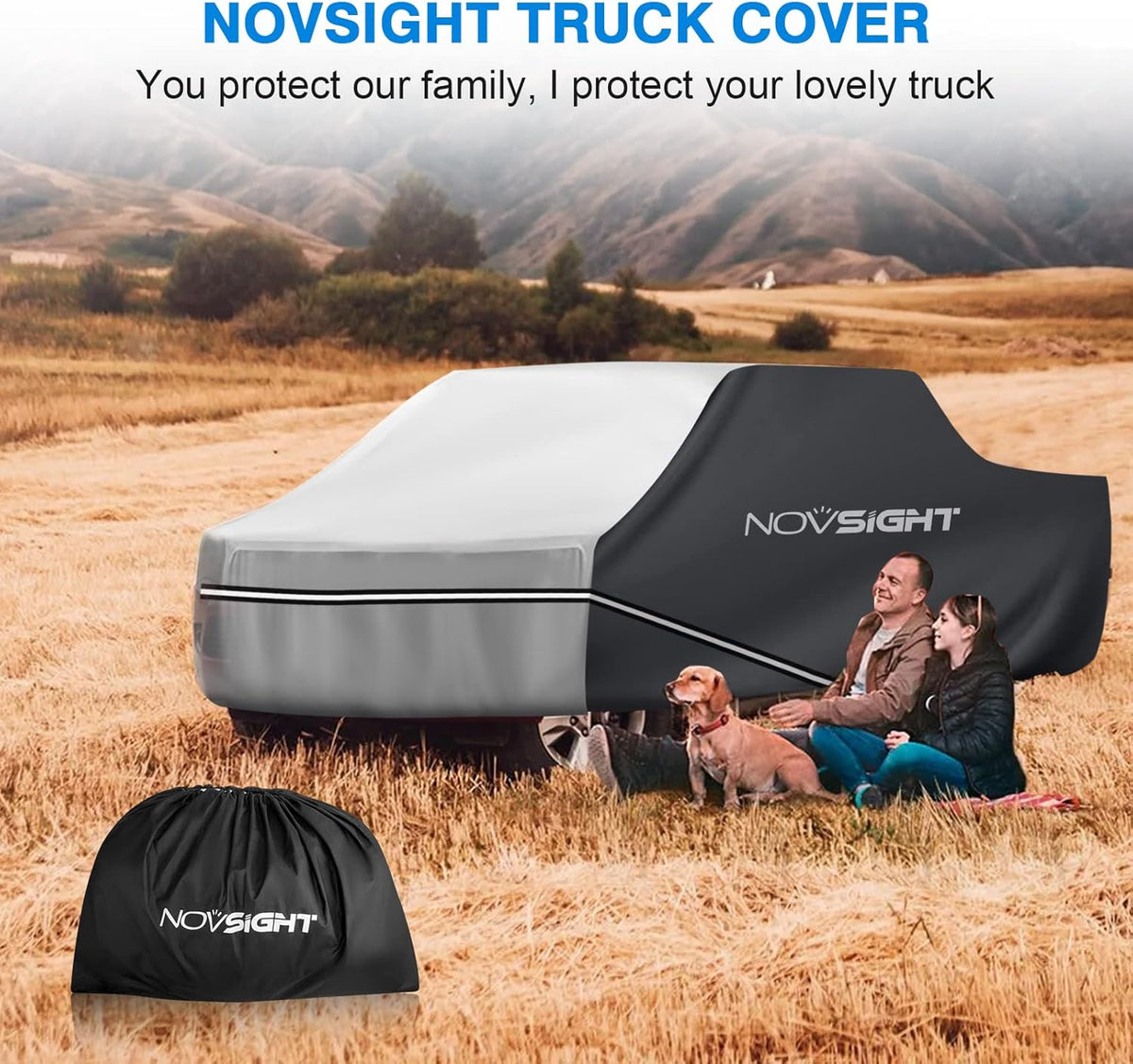 Truck Cover Waterproof PEVA Pack of 2 G6779