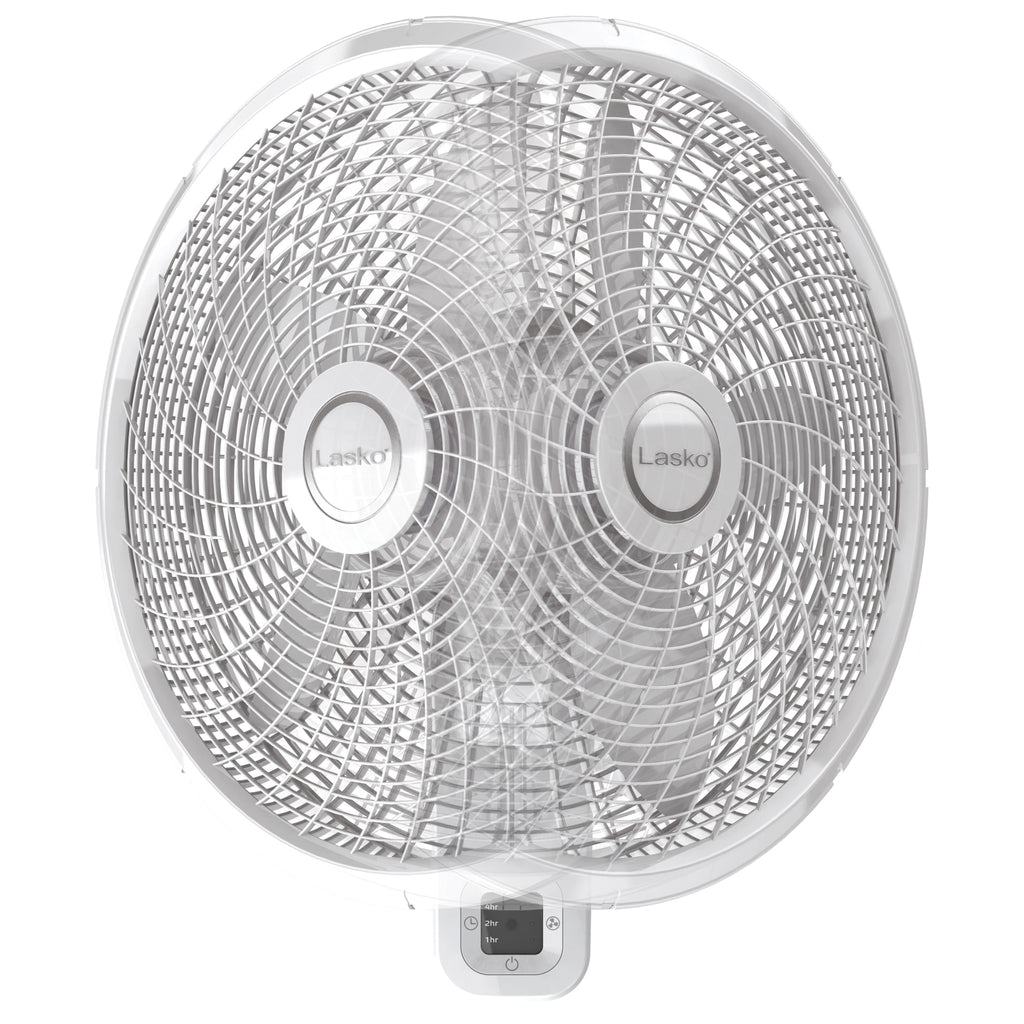 18 Oscillating Wall-Mount Fan with Remote Control X663335