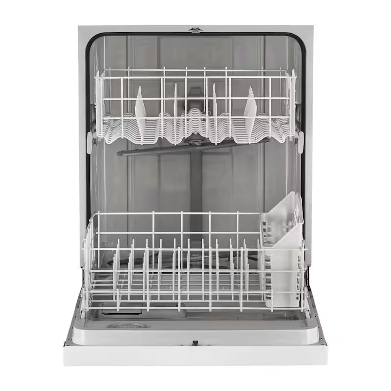White Front Control Built-In Tall Tub Dishwasher K445