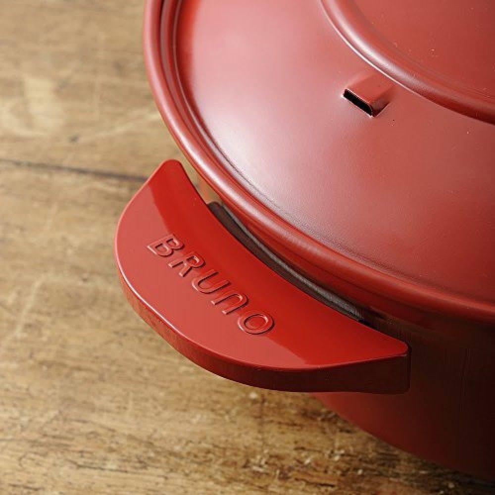 Red Electric Grill Pot Y82037