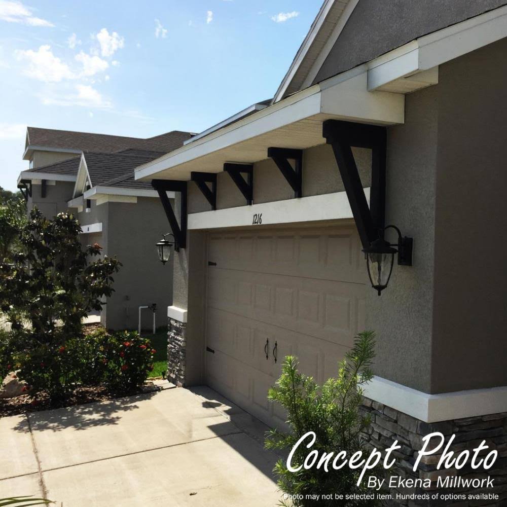 Western Red Cedar Traditional Block Bracket M6921