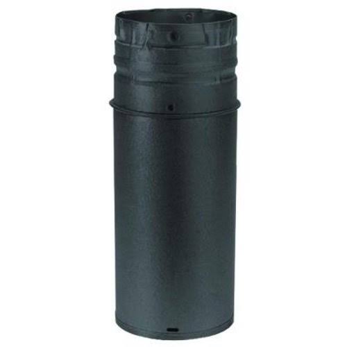 4x22 Straight Length Adj. Pipe (Black) L987
