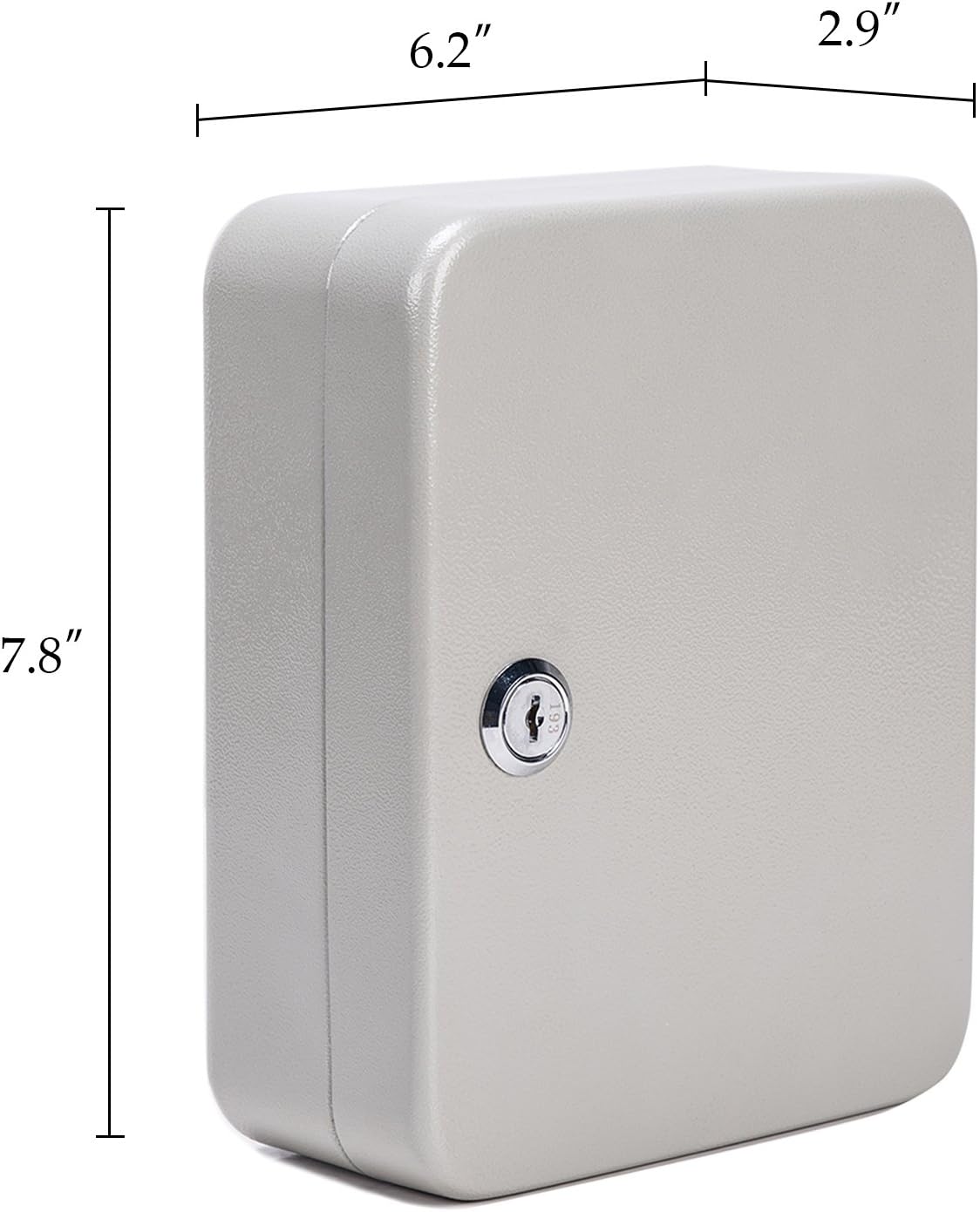 Carbon Steel Key Cabinet Storage Box with Mechanical Lock (20 Keys) A86212