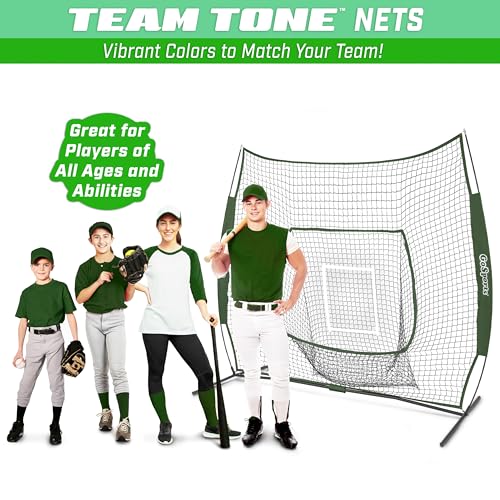 7x7 ft Baseball & Softball Net with Strike Zone F44641