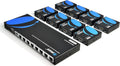 1x8 HDMI Extender Splitter Over Single Cable CAT6/7 1080P With IR Remote U5857