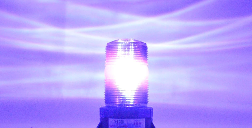 Pack of 2 LED Emergency Warning Strobe Light (Violet) W582557