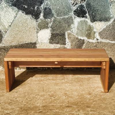 Redwood Solid Wood Patio Bench Q9516