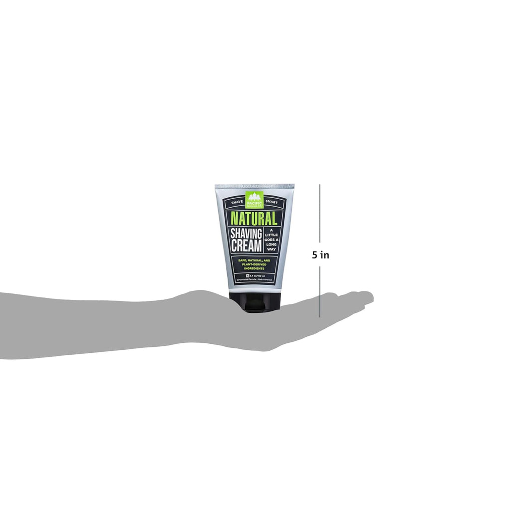All Natural Shaving Cream, 3.4 oz (Pack of 12) Q8129