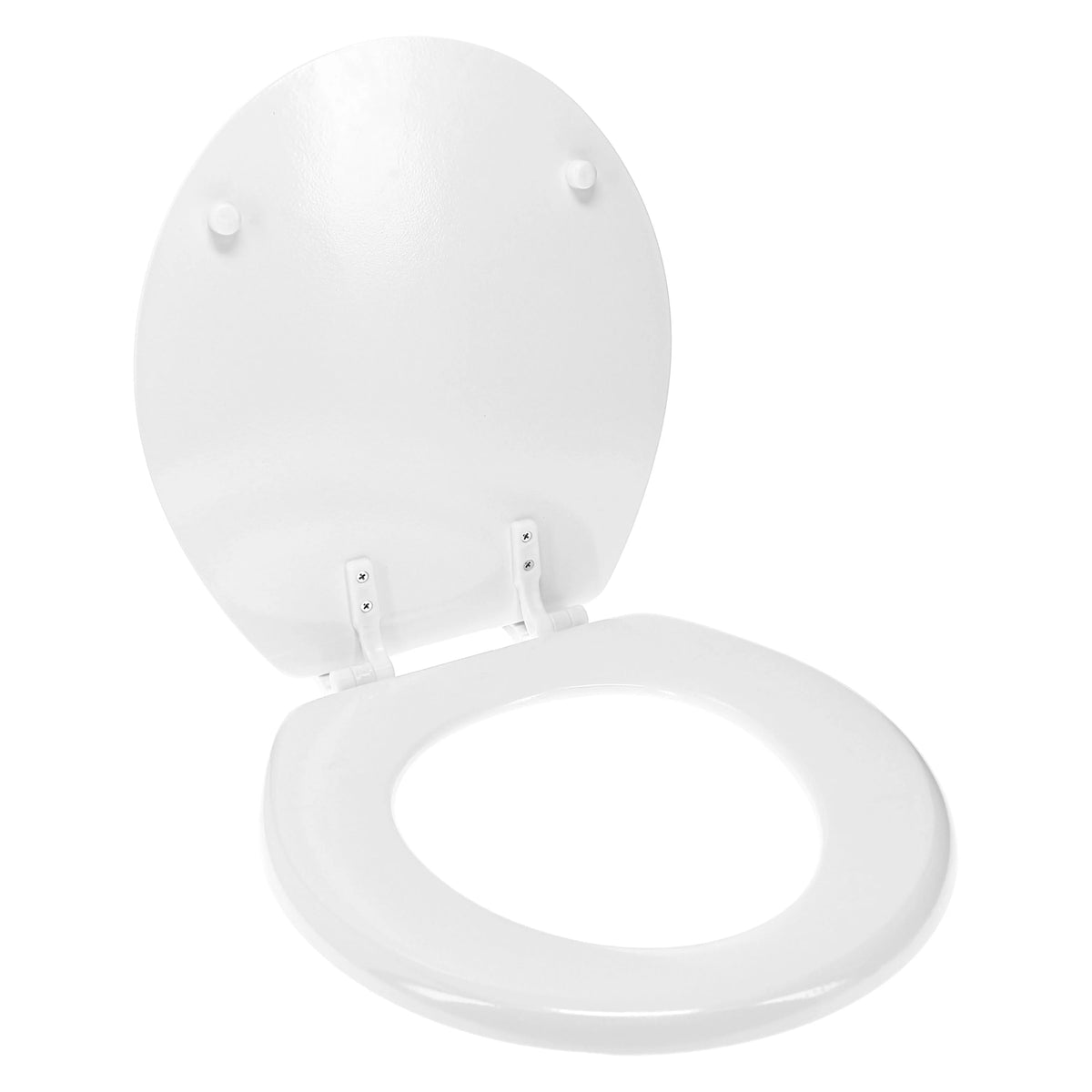 Antimicrobial Elongated Wood Toilet Seat N202508