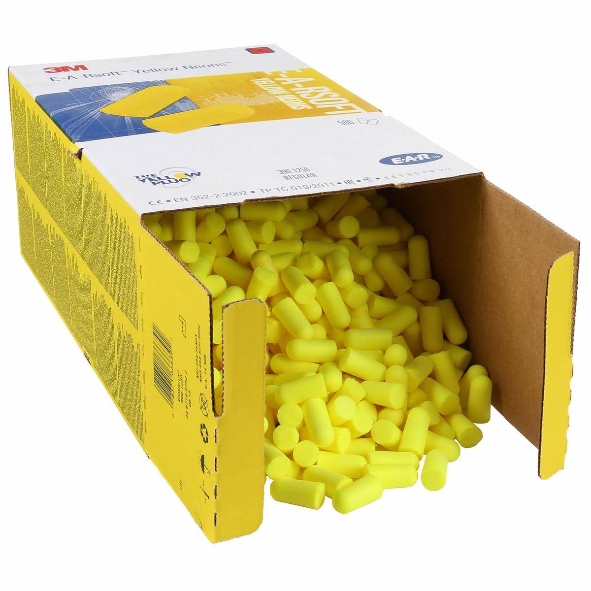 3M 390-1250 Ear Plug Dispenser Refill,33Db,pk500 F844770