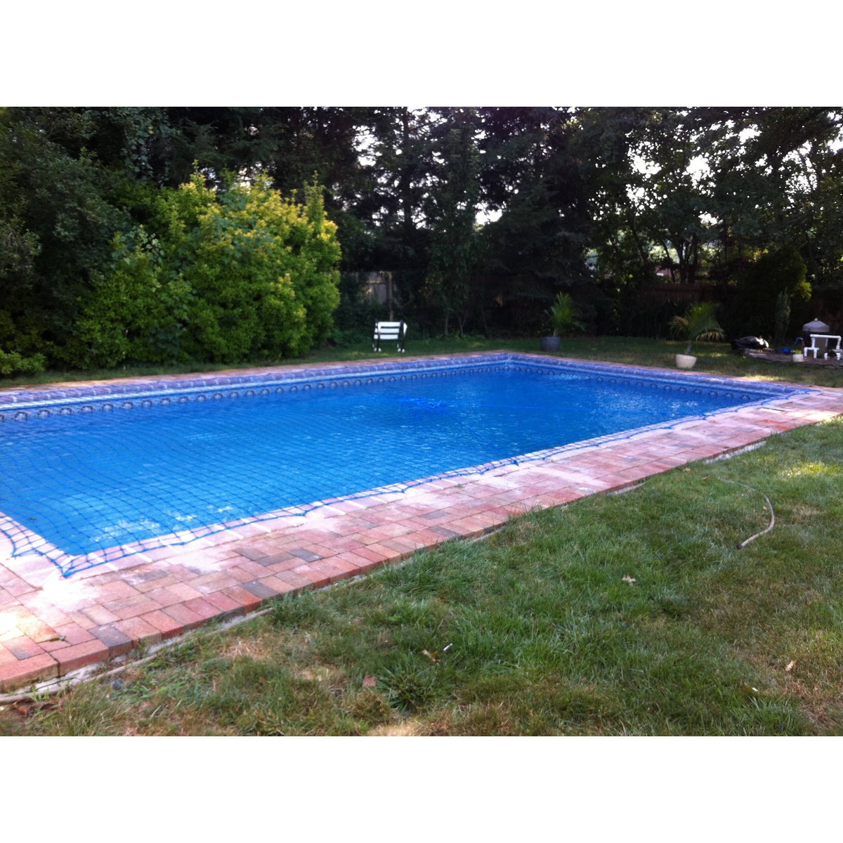 Pool Safety Net, 26 x 40 ft., Blue M2933