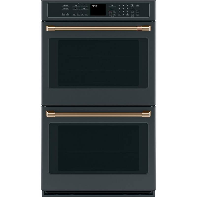 Double Wall Oven Handles in Brushed Bronze Q78557