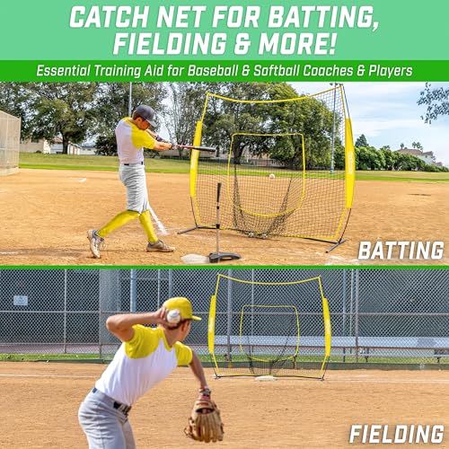 7x7 ft Baseball & Softball Net with Strike Zone F44641