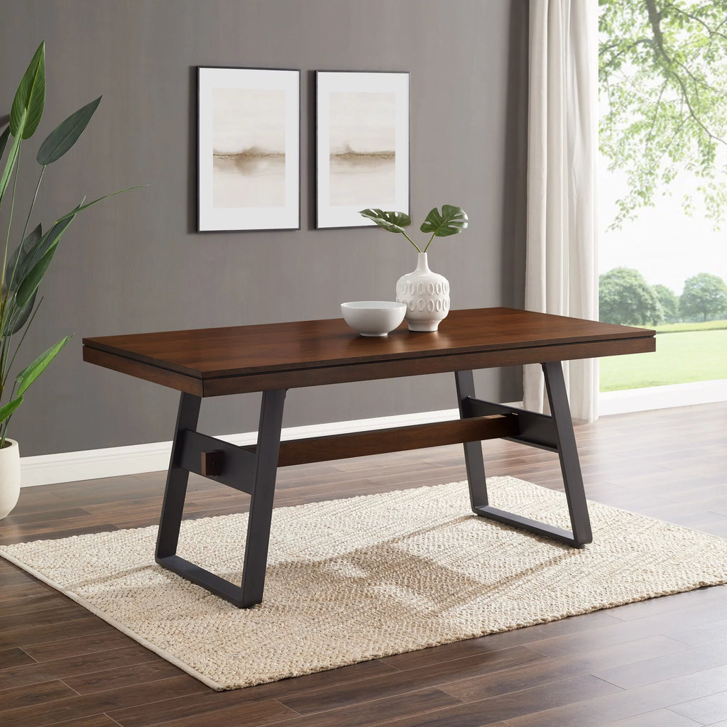 Modern 69” Industrial Dining Table J874