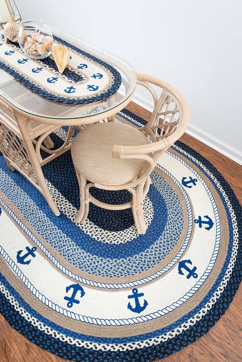 3 x 5 ft. Jute Oval Rug R48022