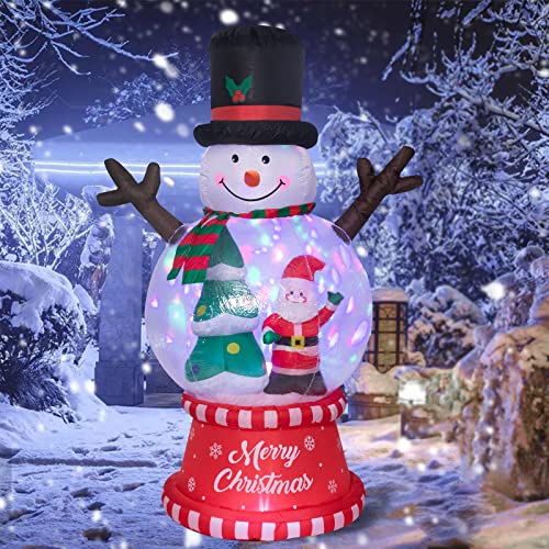 Inflatable Nutcracker Outdoor Decoration with Built-in LED Lights U53599