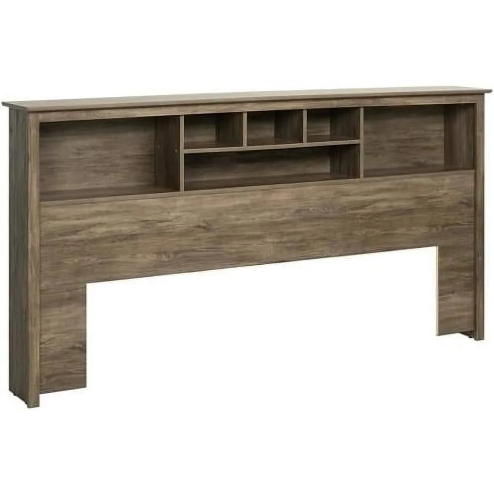 King Engineered Wood Bookcase Headboard Z9008
