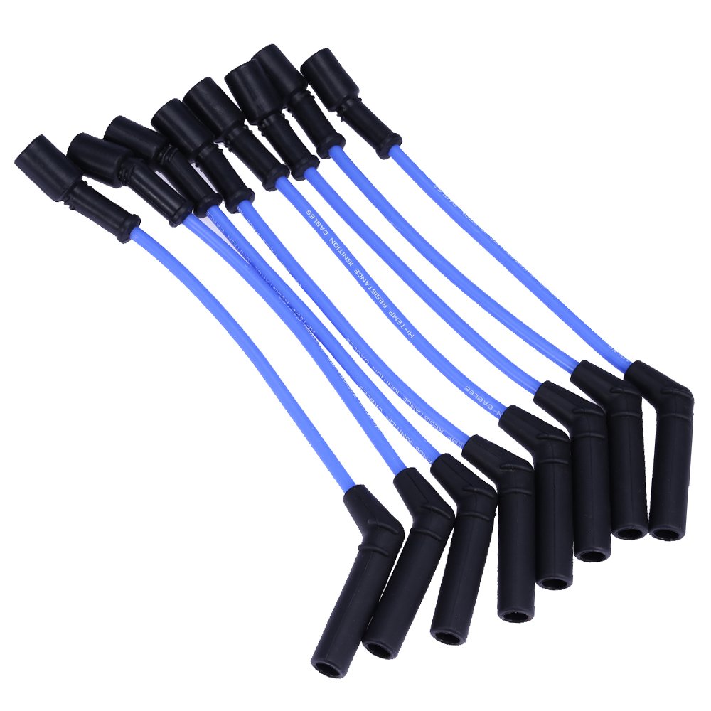 10mm Spark Plug Ignition Wires Set (8Pcs) J196497