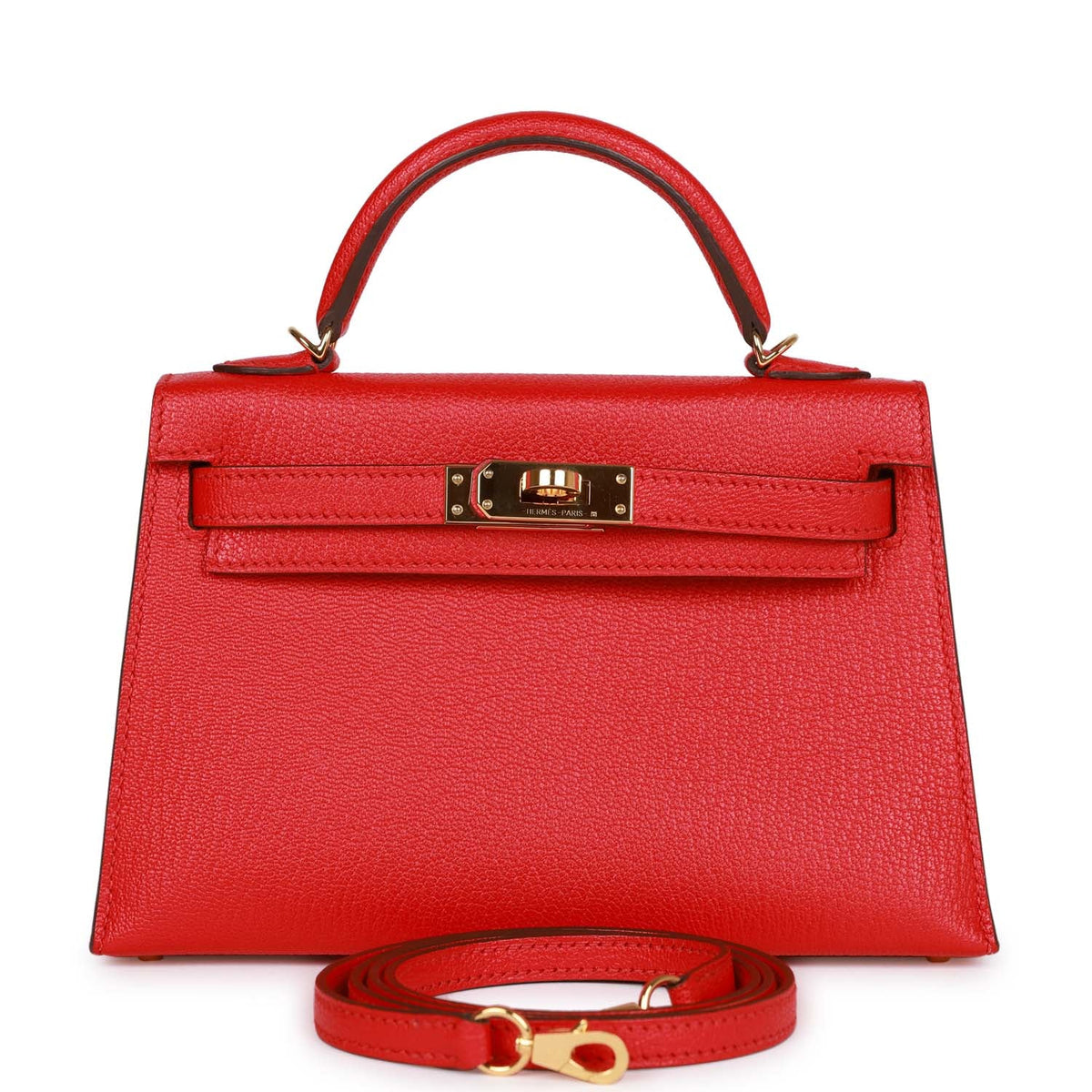 Pre-owned Chevre Mysore Handbag R7024
