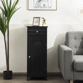 Black Linen Cabinet Y1148